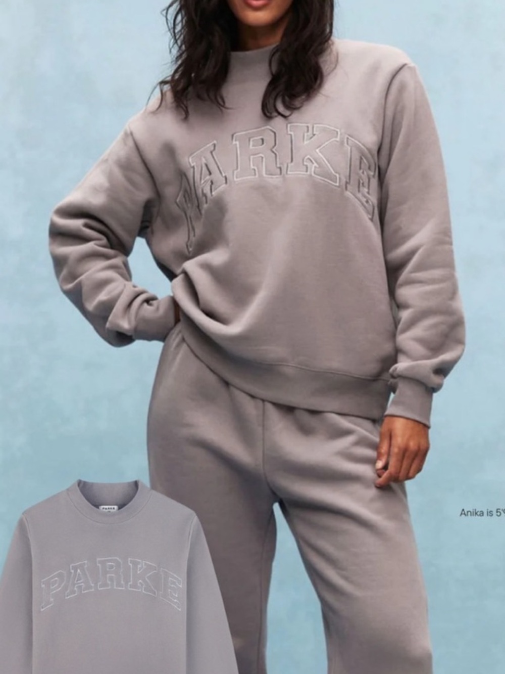 Parke Monochrome Varsity Mockneck